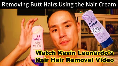 kevin leonardo nair|Removing ARMPIT HAIRS Using NAIR